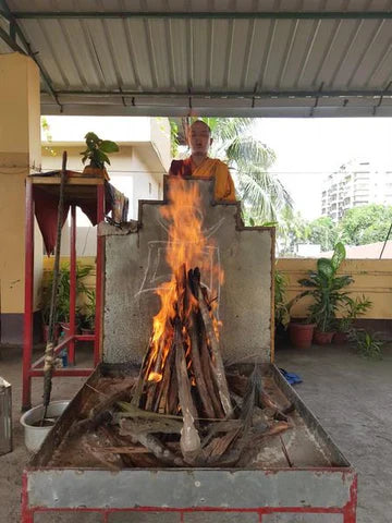 The Transcendent Ritual: Exploring Fire Puja in Buddhism