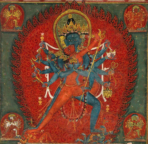 Title: Exploring the Mystical Realm of Chakrasamvara: A Journey Within