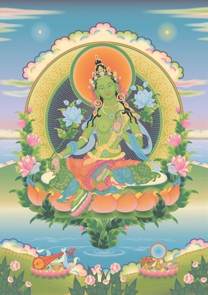The Green Tara Buddha: Mother of Compassion and Action