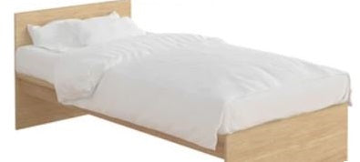Bed with Bed Linens