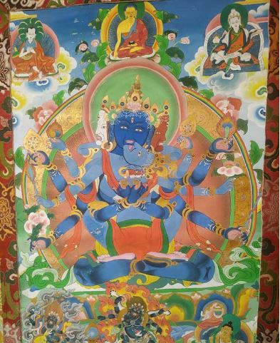 Guyhasamaja Thangka