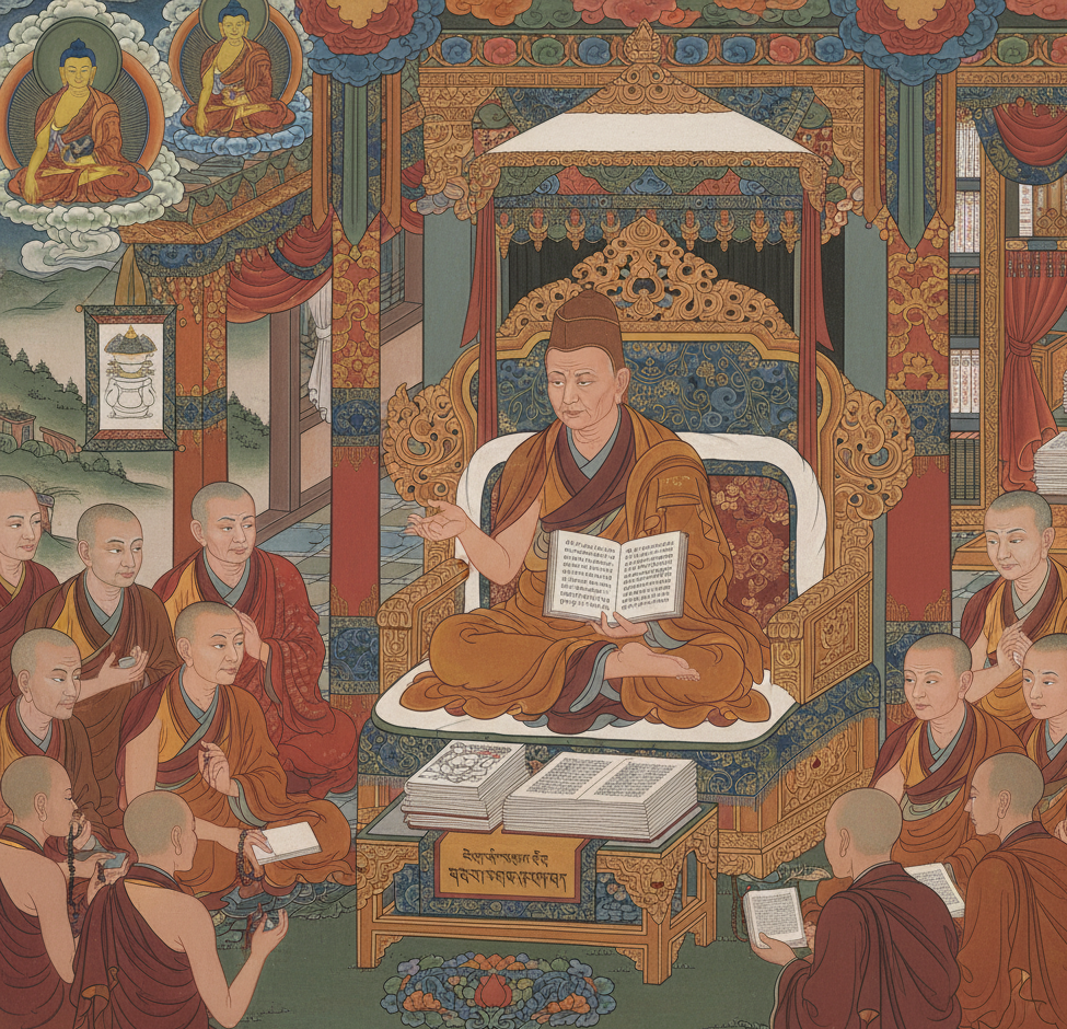 Thoughts on Teaching on the Commentary Composed by Jetsun Sherab Sengey