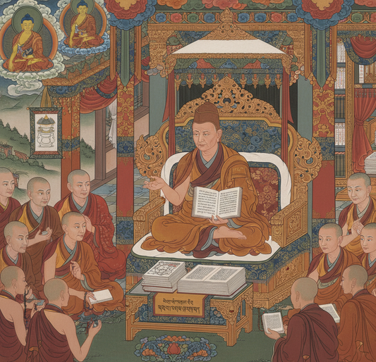 Thoughts on Teaching on the Commentary Composed by Jetsun Sherab Sengey