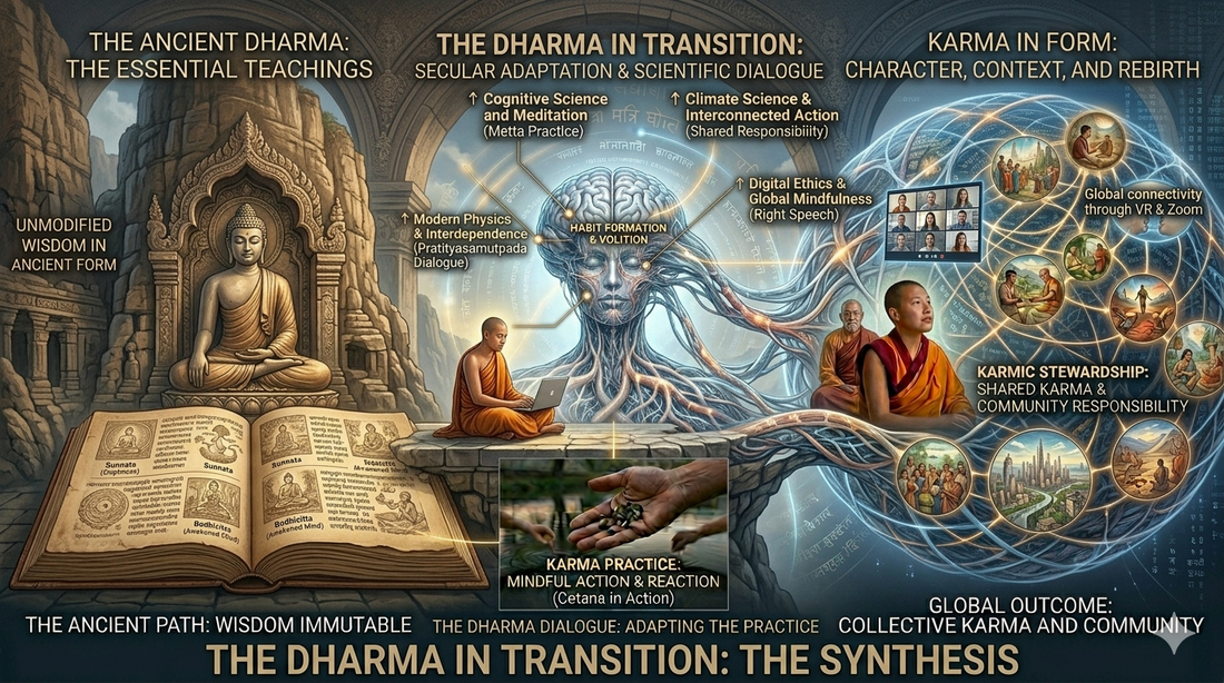 Has Buddhism Changed amidst the New World?