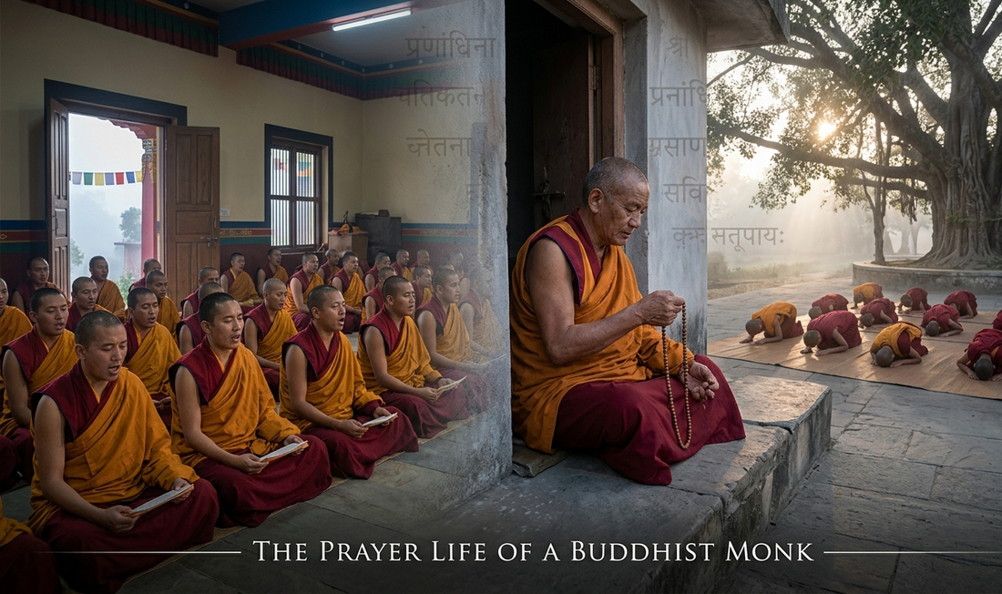 The Prayer Life of a Buddhist Monk