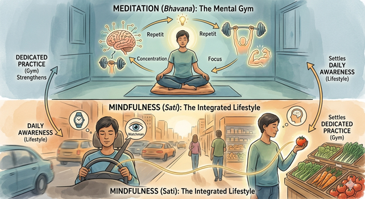 Mindfulness vs. Meditation: What’s the Difference?