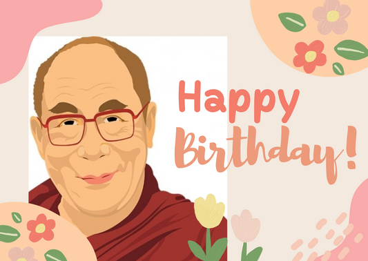 His Holiness The Dalai Lama's Birthday Wishes