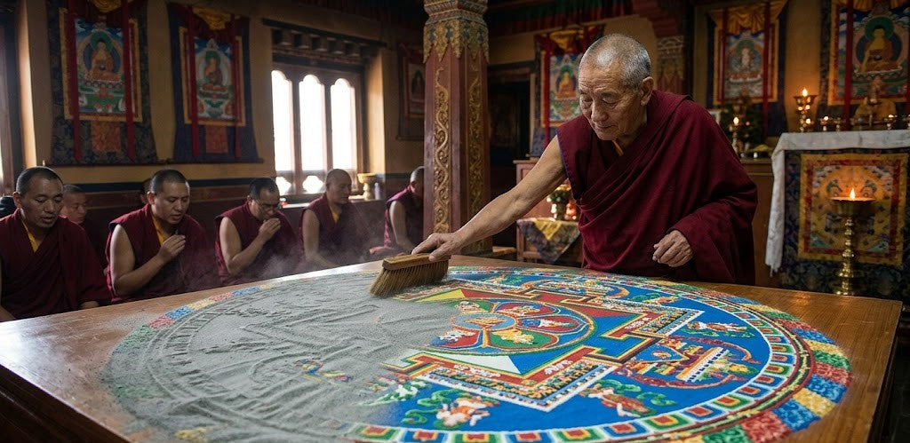 The Art and Philosophy of Sand Mandalas