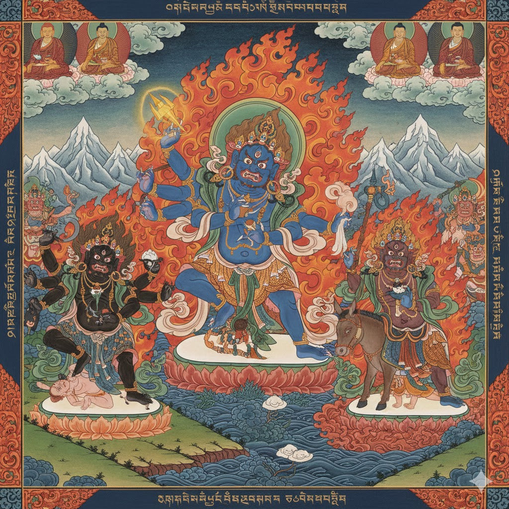 Understanding the Importance of Wrathful Deities and Protectors in Buddhism