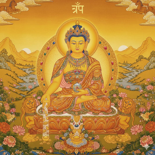 The Jewel-Born Buddha, Ratnasambhava