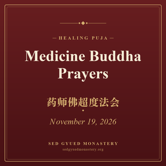 Medicine Buddha Prayers poster